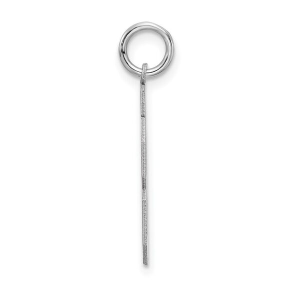 Sterling Silver, Jersey Collection, Medium Number 88 Pendant
